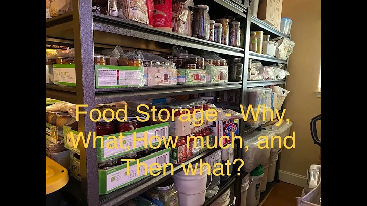 Food Storage - You need to consider some questions!