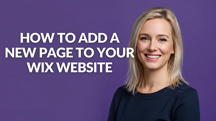 HOW TO ADD A NEW PAGE TO YOUR WIX WEBSITE - Julia'sTutorials