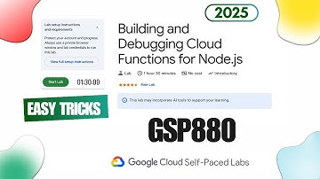 Building and Debugging Cloud Functions for Node.js | GSP880 | #googlecloud #arcade #qwiklabs