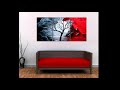 Modern Abstract Painting Wall Decor Landscape Canvas Wall Art 3 Piece