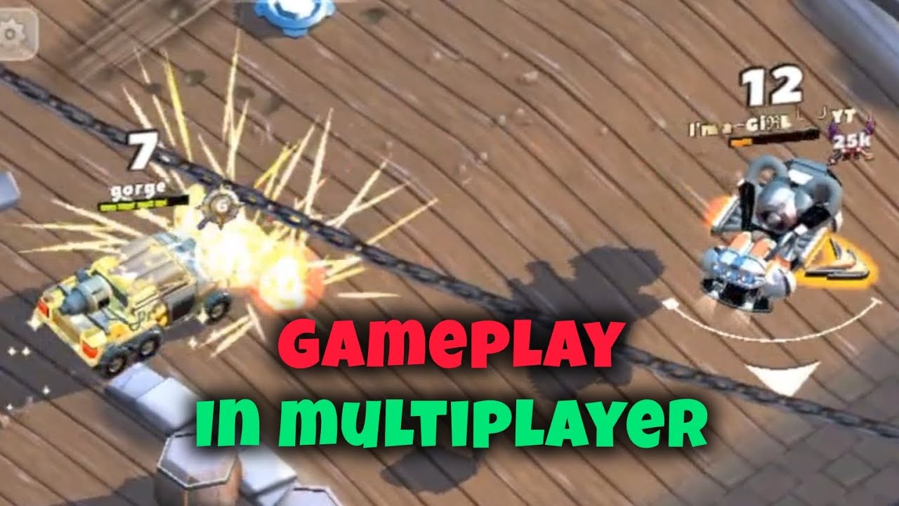 Gameplay with Sidestep in multiplayer B) (Part 2) | Crash of cars