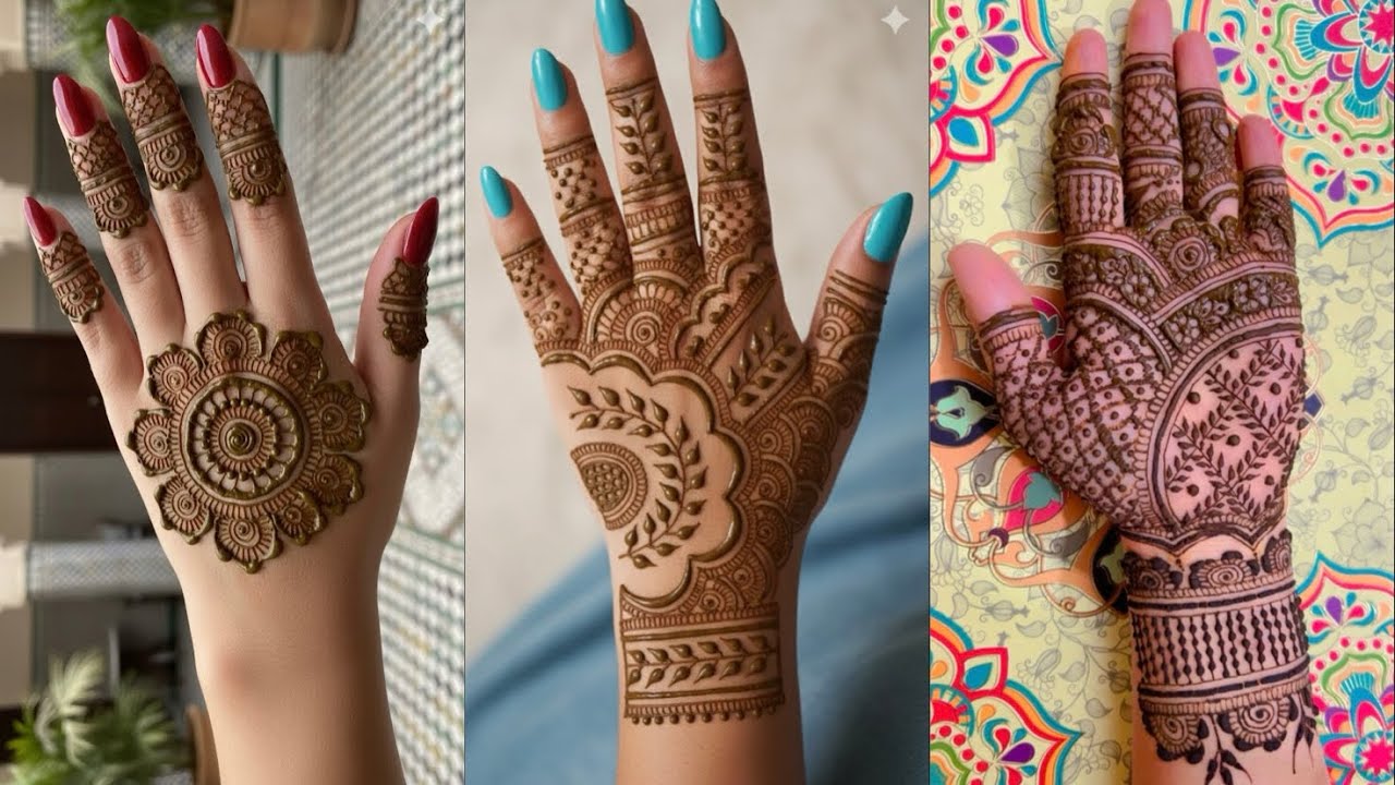 Front & Back Latest Mehndi Design | New Trending Design Of 2026