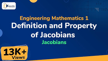 Definitie en eigenschap van Jacobianen - Jacobianen - Technische Wiskunde 1