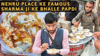 Iconic Dahi Bhalle of Nehru Place | Sharma Chaat Bhandar | Indian Street Food | Yummy Food India screenshot 5