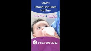 Infant Botulism Hotline