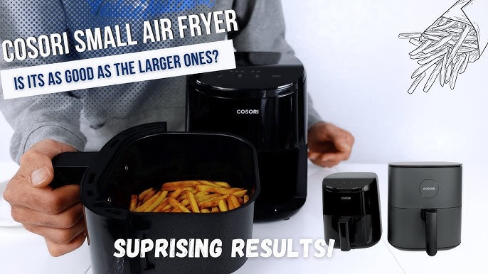 Cosori Mini Air Fryer 2.1 Qt, 4-in-1 Small Airfryer, Bake, Roast, Reheat,  Space-saving & Low-noise, Nonstick and Dishwasher Safe Basket, 30 In-App