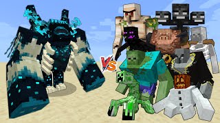 New Mutant Warden vs All mutant creatures - Mutant warden vs all Mutant mobs