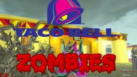 Cod World At War Custom Zombie Map Taco Bell  SOLO