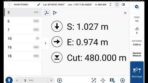 FieldGenius For Android - Stake