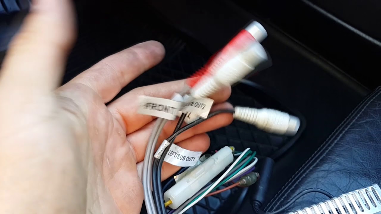 🎼 ОБЗОР АВТОМАГНИТОЛЫ KENWOOD китайская ХУ-НЯ и как подсоединить ...