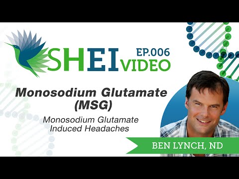 Monosodium Glutamate (MSG) Induced Headaches