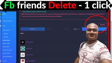 Easily Delete All Facebook Friends in One Click! | 1MinSchool Tutorial