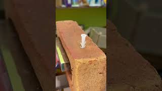 Wall Block Screw Tip #Diy #Viral #Shorts