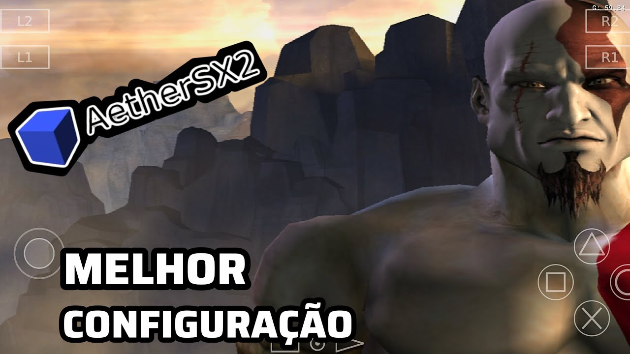 🔥 MELHOR CONFIGURAÇÃO DO AETHERSX2 PARA GOD OF WAR 1 | RODANDO LISO NO Android 😱