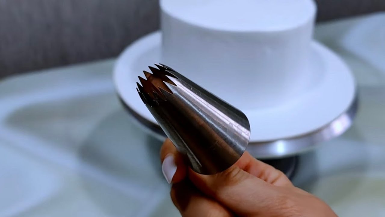 ВАУ ЭФФЕКТ!😍 ПОПРОБУЙТЕ украсить торт этой насадкой !