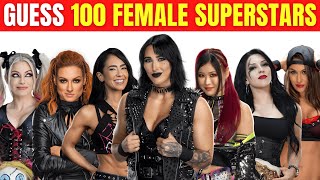 Only True WWE Fans Can Name All 100 WWE Female Wrestlers in 5 Seconds | WWE Women Quiz screenshot 5