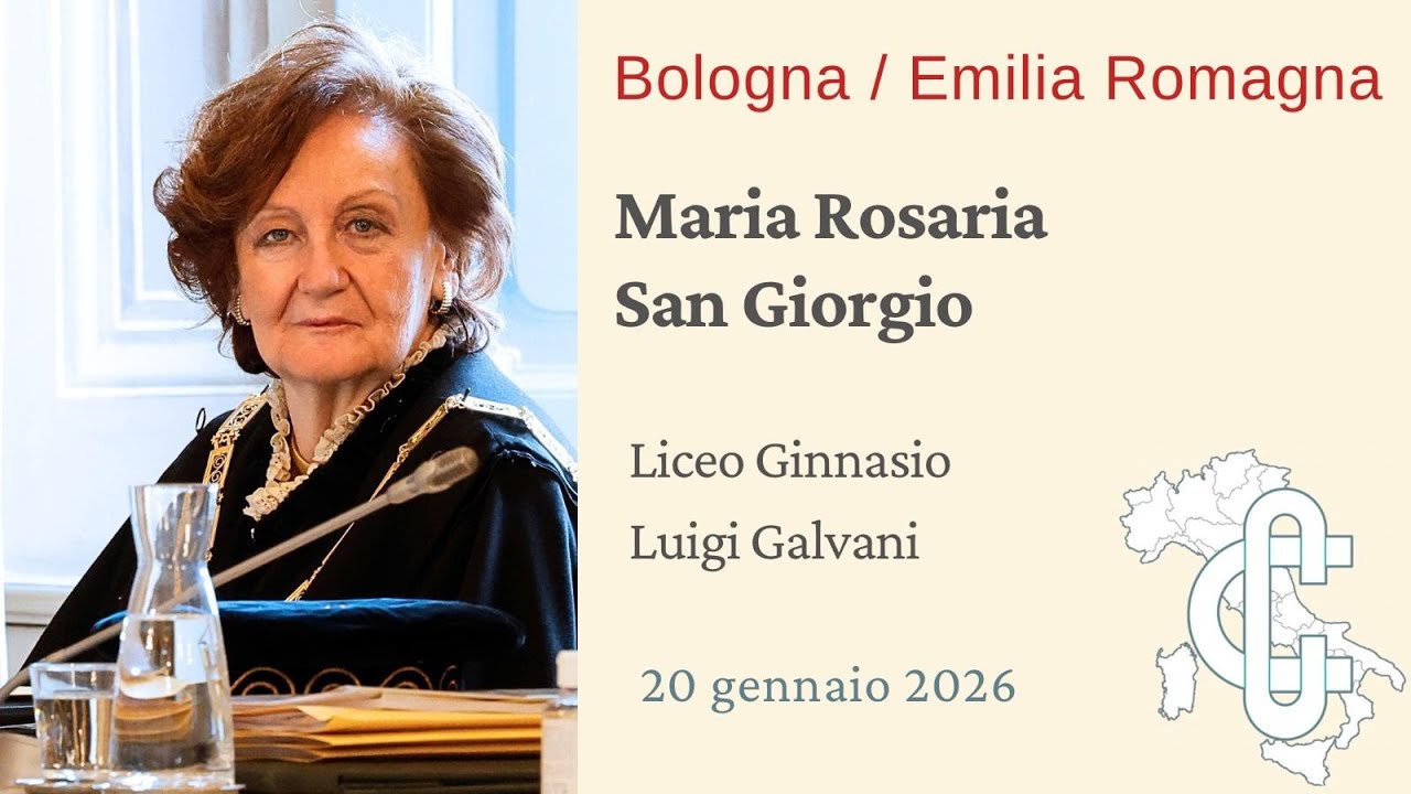 Intervento Giudice Maria Rosaria San Giorgio - Liceo Ginnasio statale 