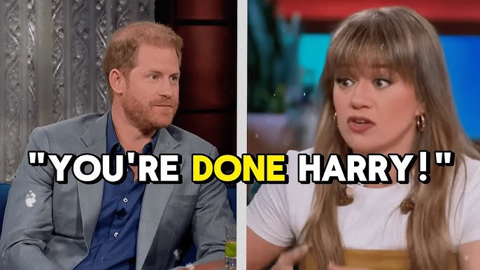 Prince Harry Kicked Off Kelly Clarkson's Show After Heated Confrontation. -  YouTube