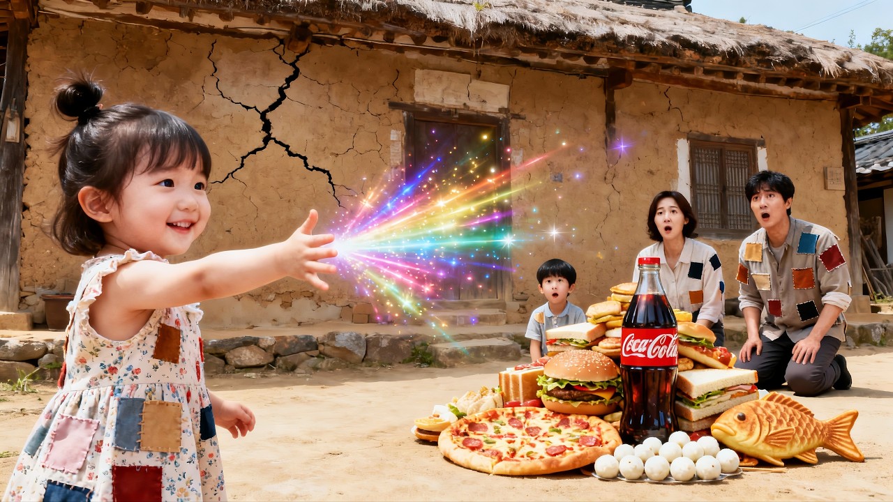 Gadis kecil sulap sampah menjadi makanan nikmat, selamatkan desa kelaparan! Diikuti seluruh warga.