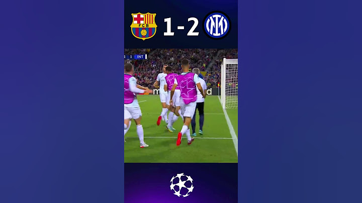 Barcelona VS Inter Milan (3-3) | UCL 2022/23 | Group Stage - Group C / 4th Week