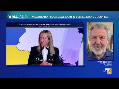Odifreddi from Parenzo: Meloni is holding back on Ukraine, but she should have just asked us.