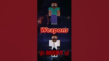 Herobrine Vs Zerobrine in Minecraft... #herobrine #zerobrine