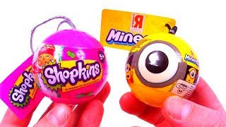 EGGS Surprise Toys Shopkins Minions Шопкинс Миньоны сюрпризы с игрушками распаковка surprise unboxin