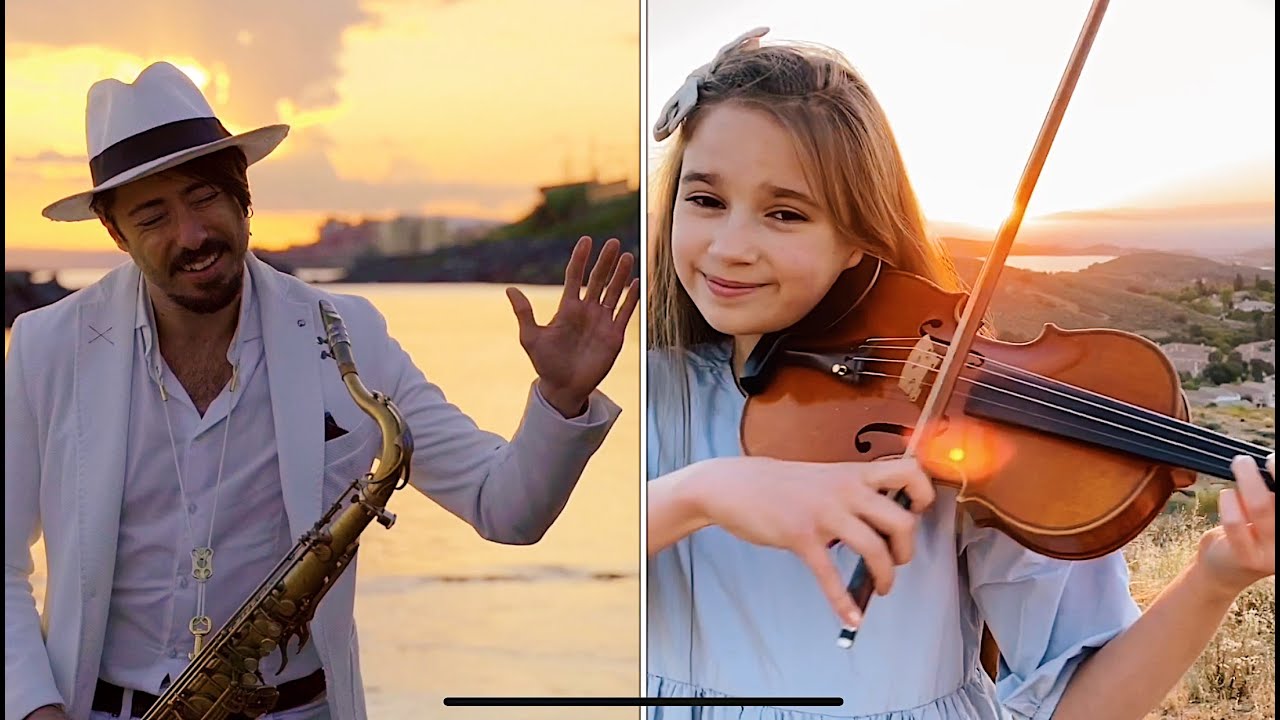 Hallelujah - Violin and Sax Cover - Karolina Protsenko and Daniele Vitale