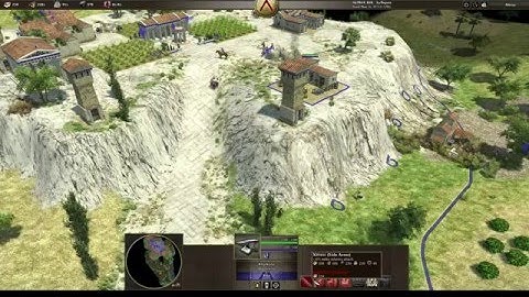0 A.D. Winning against very hard A.I. Spartans vs Athenians (No commentary)