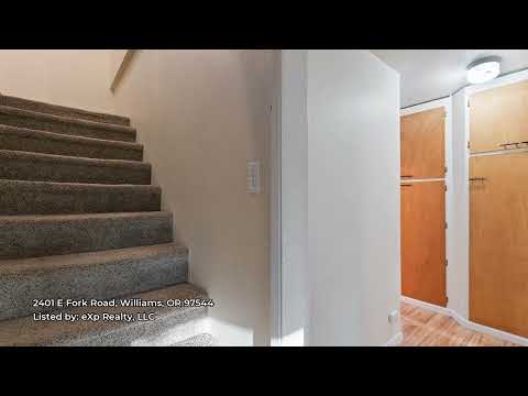 2401 E Fork Road, Williams, OR home video tour