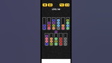 Ball sort puzzle level 148