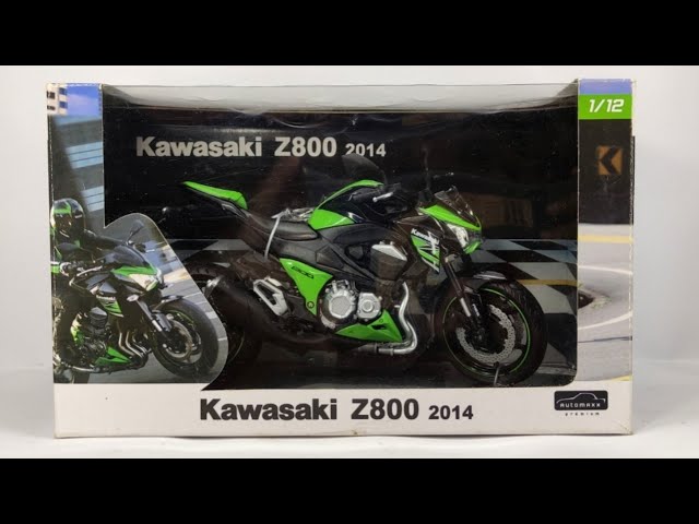 Kawasaki Z800 | Automaxx 1:12 - YouTube