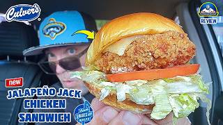 Culver's® Jalapeño Jack Chicken Sandwich Review! 🌶️🐔 | Better Than The Burger? | theendorsement