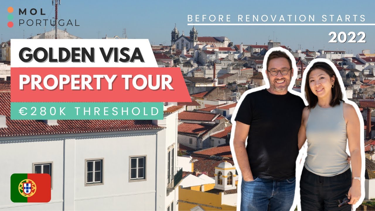 Check out this 280k threshold Golden Visa property (before the renovation starts) - Portugal 2023