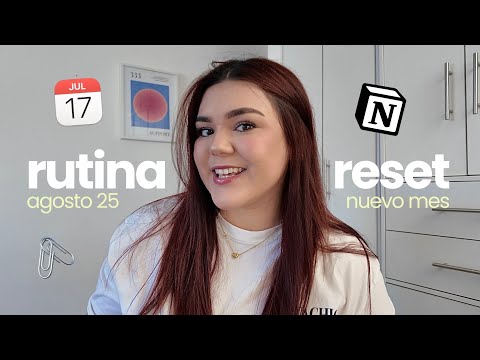 🗓️ Así me ORGANIZO para EMPEZAR el mes | Notion + calendario + widgets 👩🏻‍💻