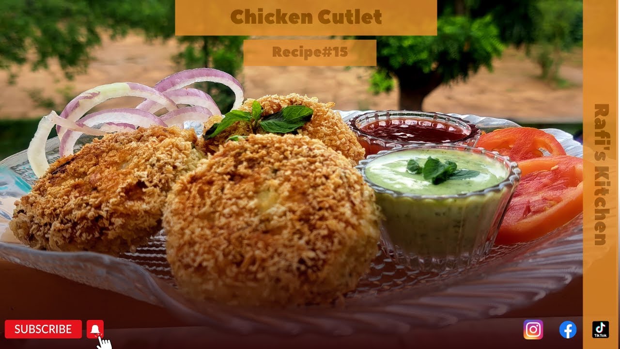 How to make Chicken Cutlets Chicken Cutlet recipe In Urdu / Hindi