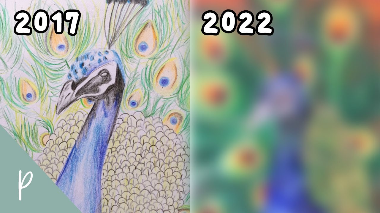 Recreating my Drawing from 5 years ago [SPEED-DRAWING] - YouTube