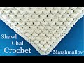 Crochet tejido de Punto marshmallow para Poncho Fácil tejido paso a paso