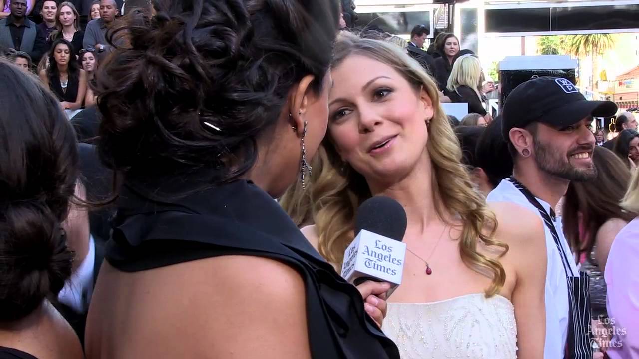 Lucy Alibar on Oscars Red Carpet 2013