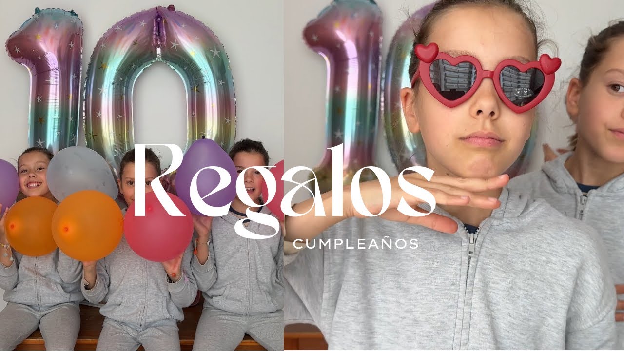 REGALOS para TRILLIZAS I CUMPLEAÑOS