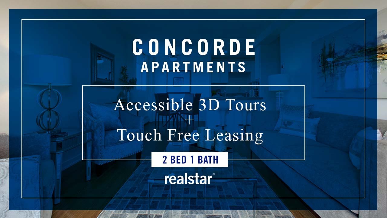 Concorde Apartments Ottawa Accessible Apartment 3D Tour 2b1b YouTube