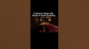 5 games made with Godot Visual Scripting. #gamedev #godot4 #godotengine #madewithgodot