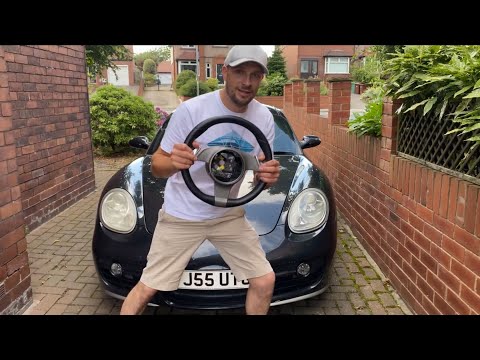 Porsche 997/987 cayman s steering wheel upgrade / DIY fitting instructions!