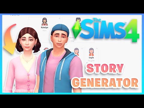The Sims 4 | Making Unique Sims Using The Sims Story Generator + CC ...