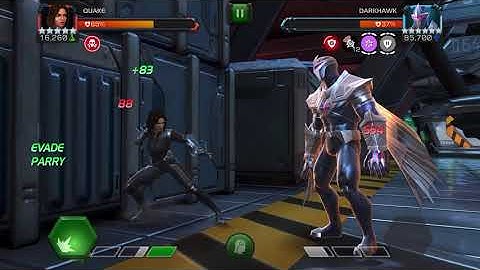 QUAKE VS DARKHAWK BOSS EASY SOLO | ACT 6.4.3 | MARVEL CONTEST OF CHAMPIONS