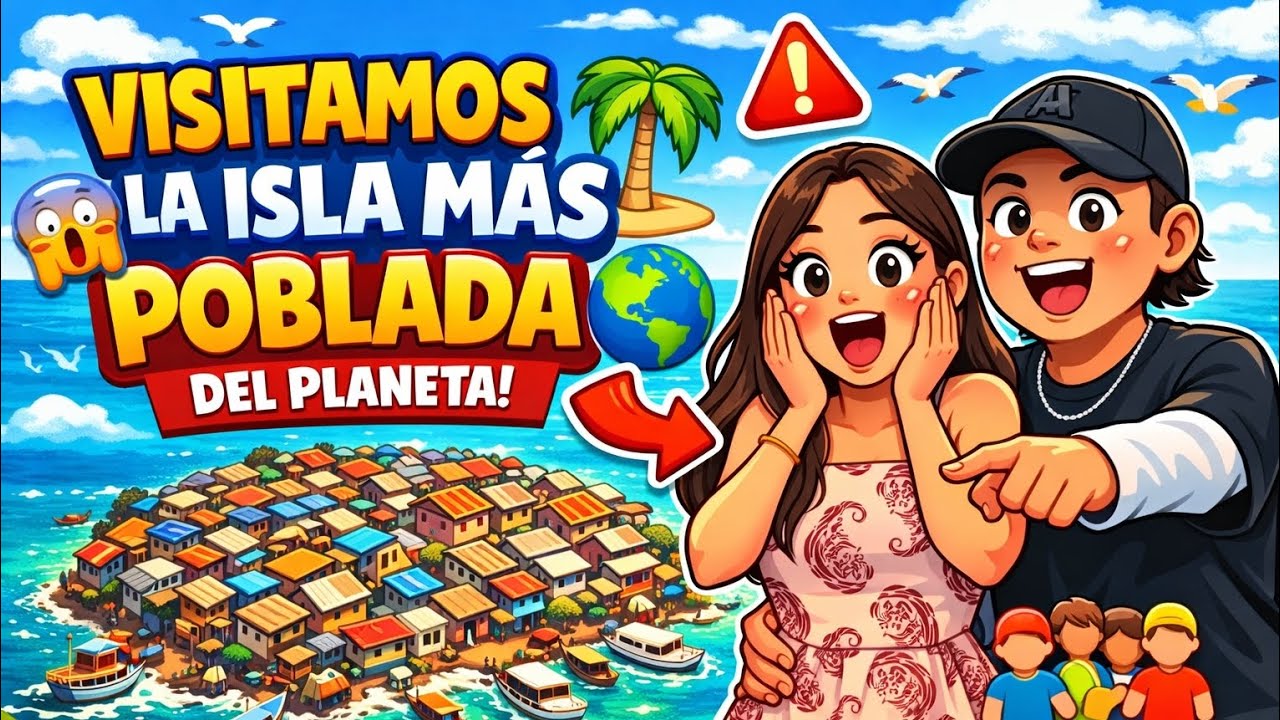 Visitamos la ISLA más POBLADA del MUNDO 