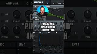How to: Charli XCX “Pink Diamond” Intro Synth in Serum #samsmyers #sounddesign #shorts