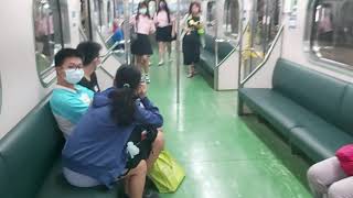 4244次樹林發車經由宜蘭線開往蘇澳的EMU501車王+EMU509區間車,和7035次七堵發車經由西部幹線開往樹林調車場的E404+E402雙電頭+明天642次復興號編組