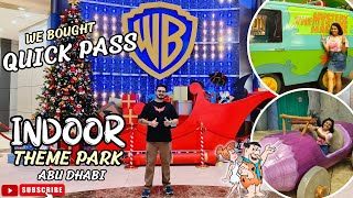 Warner Bros World Abu Dhabi Yas Island–FULL Experience| Quick Pass, Cost, Timings & Christmas 2024