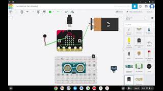 temperature calculator tinkerkad tutorial screenshot 2